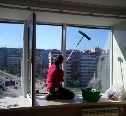 Мытье окон в однокомнатной квартире Зерноград